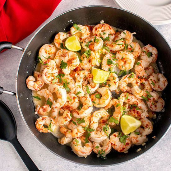 Easy Cilantro-Lime Shrimp