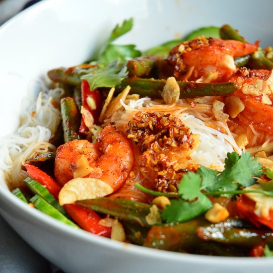 Sheet Pan Korean Shrimp