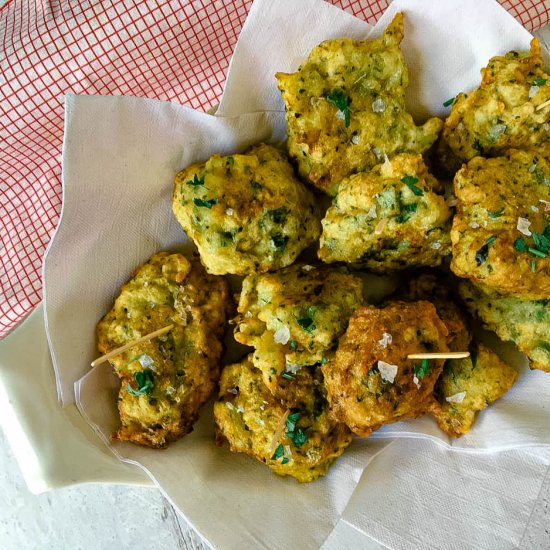 Southern Fried Zucchini Fritters