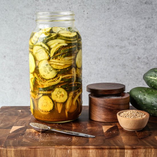 Refrigerator Bread & Butter Pickles