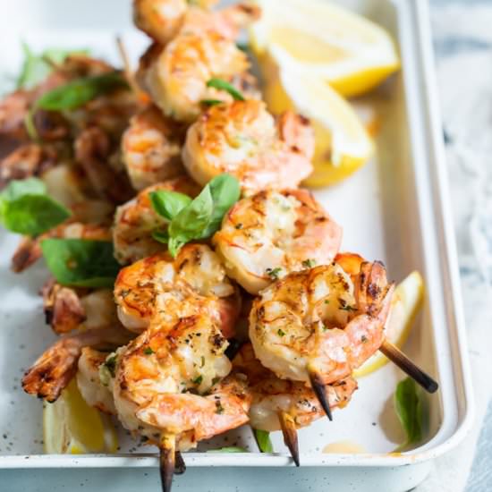 Grilled Shrimp Skewers