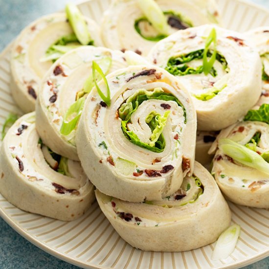 Chicken Salad Pinwheels