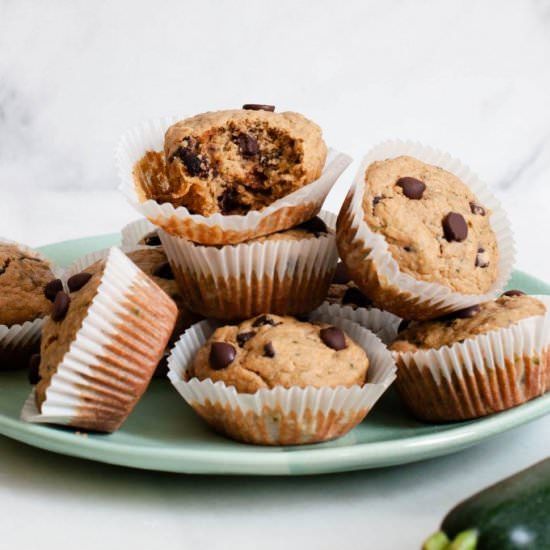 Healthy Zucchini Muffins