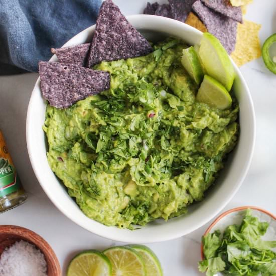 Best Homemade Guacamole