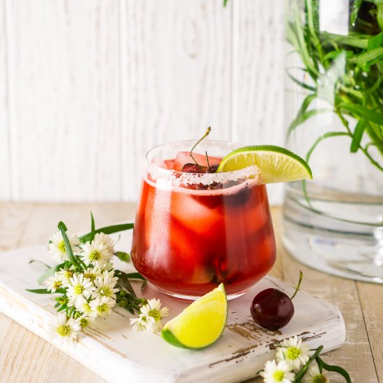 Fresh Cherry Margarita