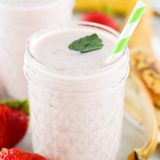 Strawberry Banana Smoothie