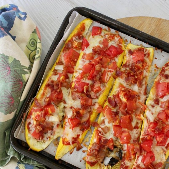 Summer Squash Pizza