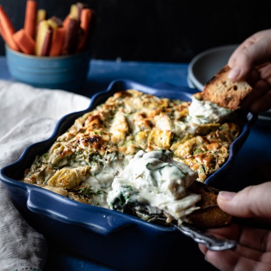 Vegan Spinach Artichoke Dip