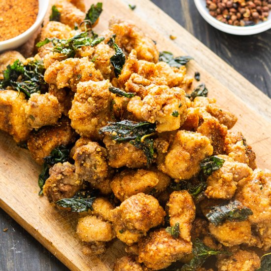 Taiwanese Popcorn Chicken (鹽酥雞)