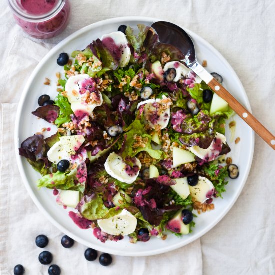 Blueberry vinaigrette