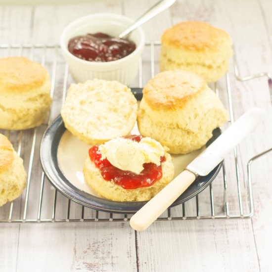 Easy Plain Scones