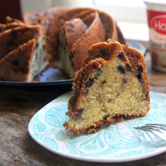 Wild Blueberry Pound Cake