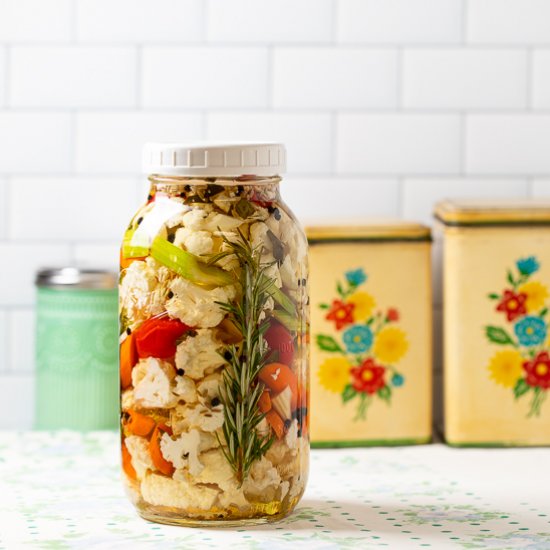 Italian Giardiniera Pickles