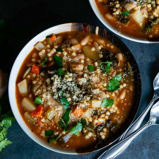 Instant Pot Minestrone Soup