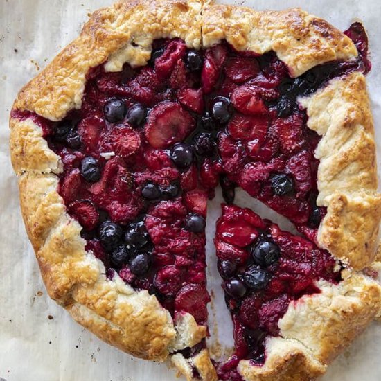 Easy Fruit Galette