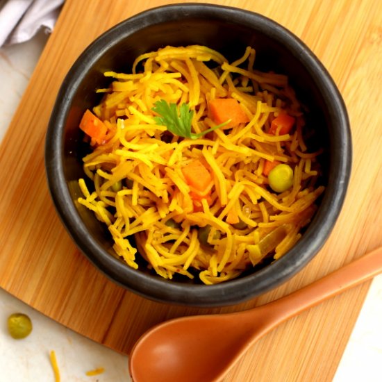 Vegetable Vermicelli Upma