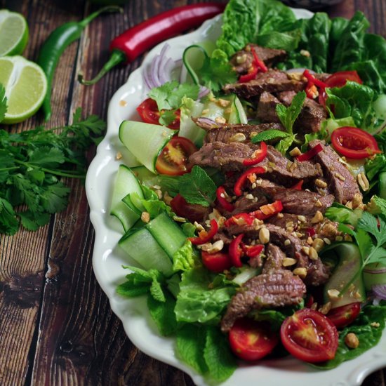 Easy Thai Beef Salad