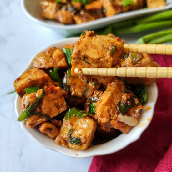 Chili Garlic Tofu