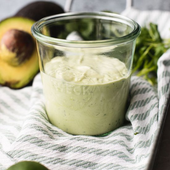 Avocado Ranch Dressing and Dip