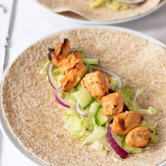 Chicken Tikka Wraps