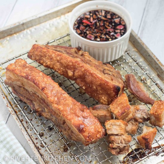 Oven-Fried Crispy Lechon Kawali