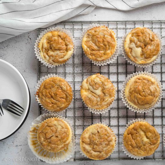 Carrot Banana Muffins