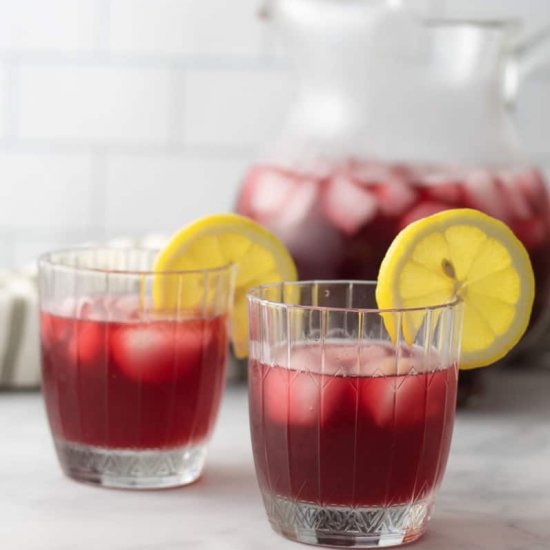 Rose Hip & Hibiscus Iced Tea