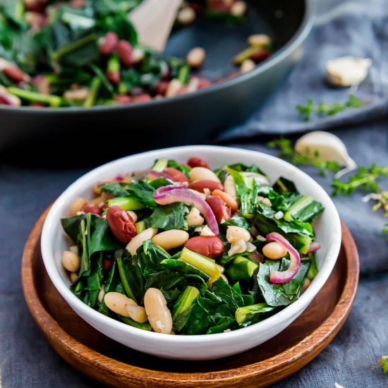 Dandelion Greens Skillet