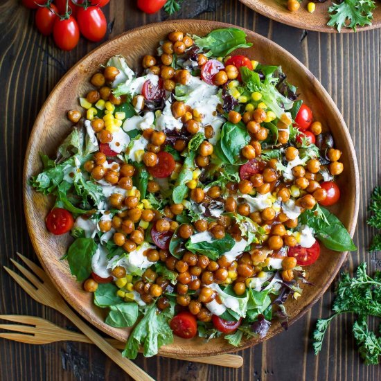 BBQ Chickpea Salad