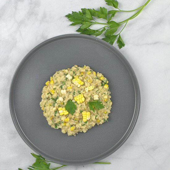 Fresh Corn Risotto