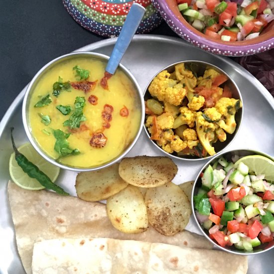 Vegetable Red Lentil Dal