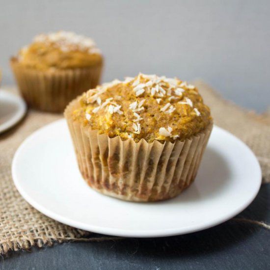 Sweet Potato Coconut Muffins