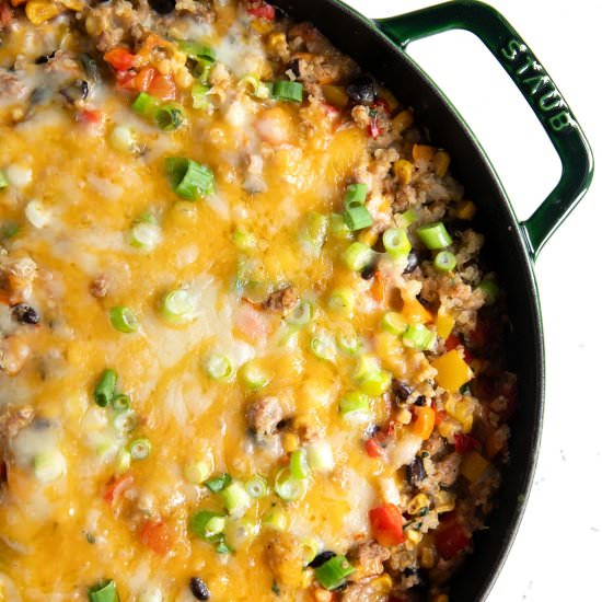 Mexican Quinoa Casserole