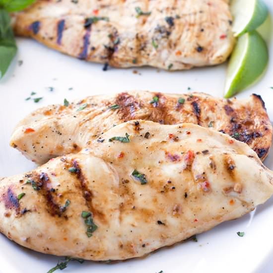 Sweet and Zesty Grilled Chicken