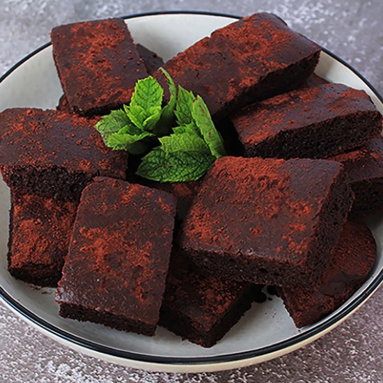 Dark Chocolate Homemade Brownies