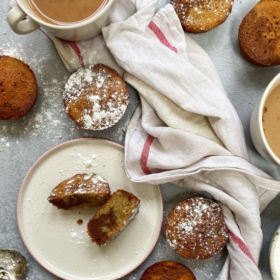 Coffee Cardamom Teacakes