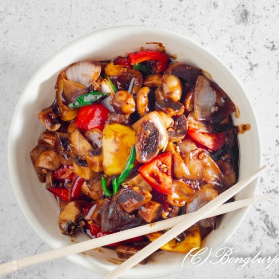 Chilli Mushroom Chinese