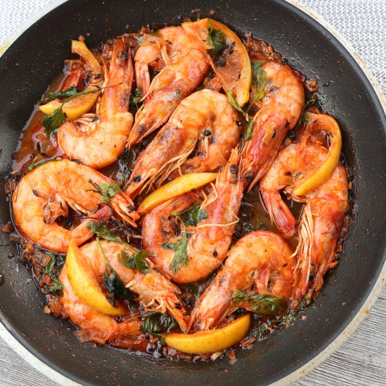 Jamaican Peppered Shrimp