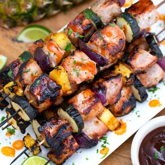 Grilled Pork Skewers