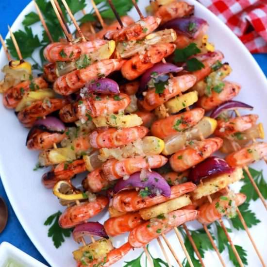 Grilled Shrimp Skewers