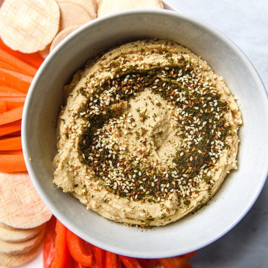 Classic Hummus with Za’atar