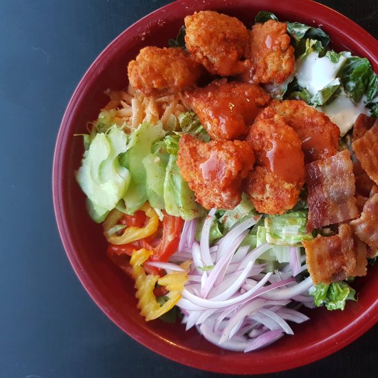 Buffalo Chicken Blue Cheese Salad