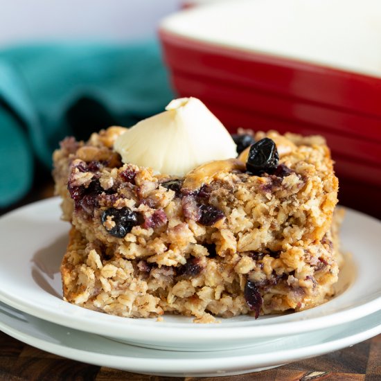 PB&J Baked Oatmeal