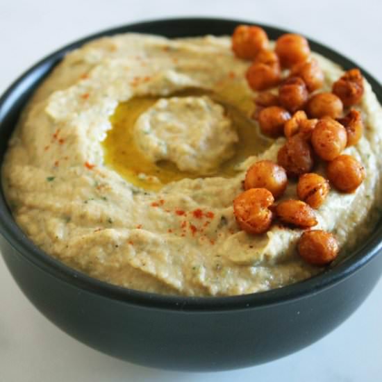 Grilled Zucchini Hummus