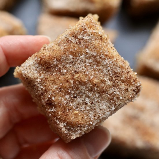 Snickerdoodle Cookie Bars