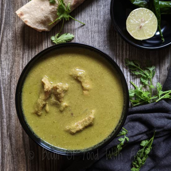 Green Chicken Curry