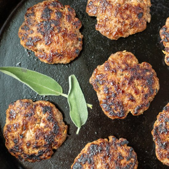 Homemade Maple Breakfast Sausage