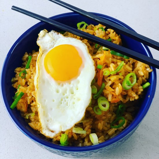 Kimchi Fried Rice (Video)