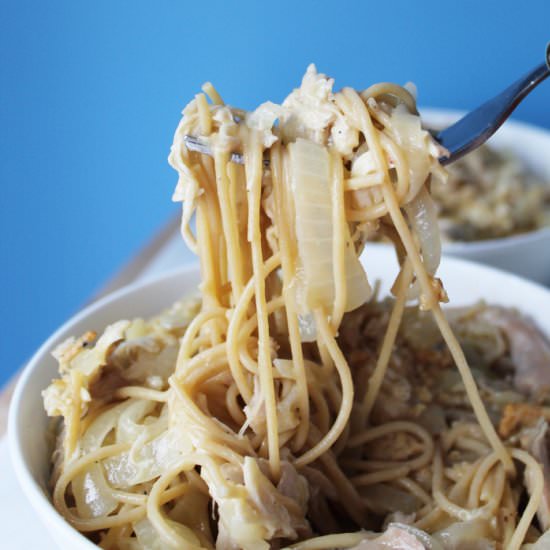 One Pot French Onion Pasta