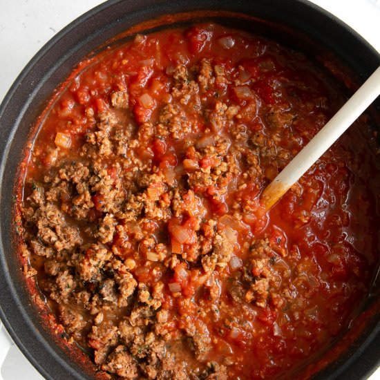 Vegetarian Spaghetti Sauce